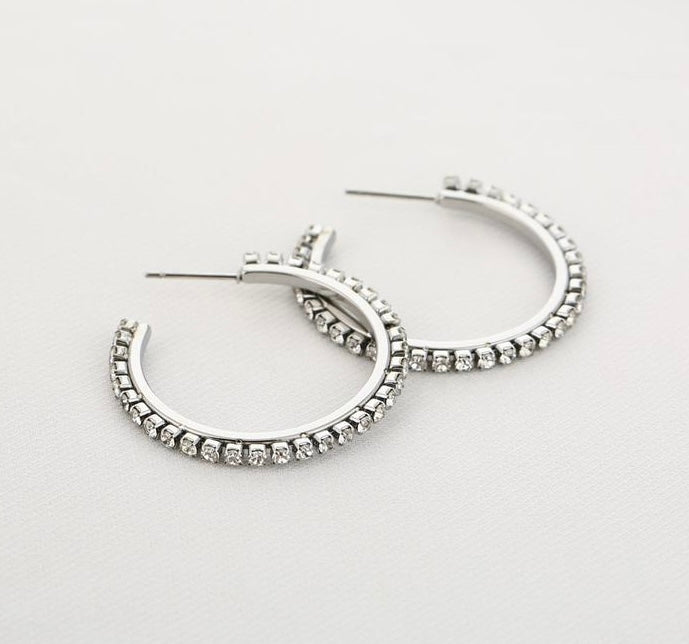 Maddie – Strass oorringen