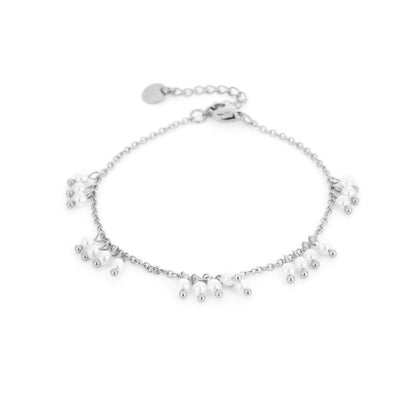 Lulu - Armband met parelhangers