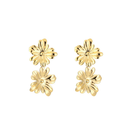 Daisy - Oorhangers met bloemen