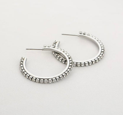 Maddie – Strass oorringen
