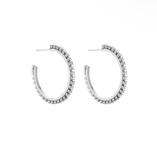 Maddie – Strass oorringen