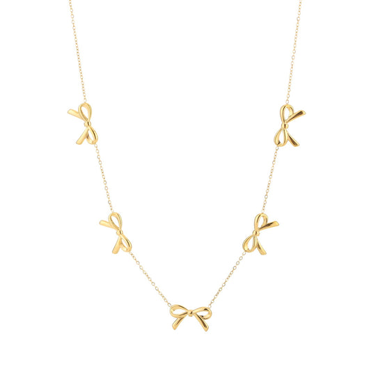 Bowie - Ketting met strikjes