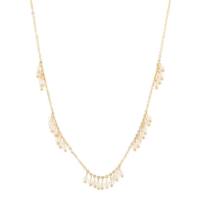 Lulu - Ketting met parelhangers