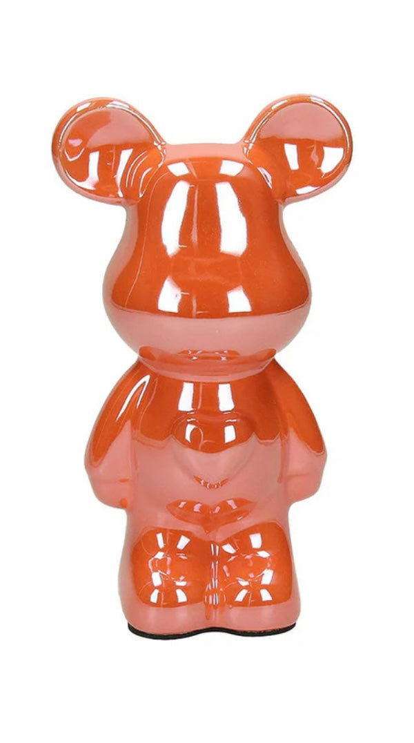 Sunny - Keramische Oranje Beer