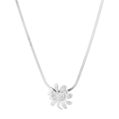 Flora - Ketting met grote bloem